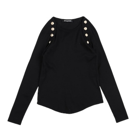 💯 Balmain kid 10yrs old black top - Picture 1 of 6